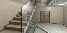 玻璃楼梯BL03